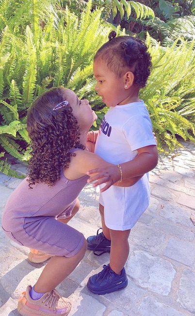 True Thompson, Dream Kardashian, Instagram